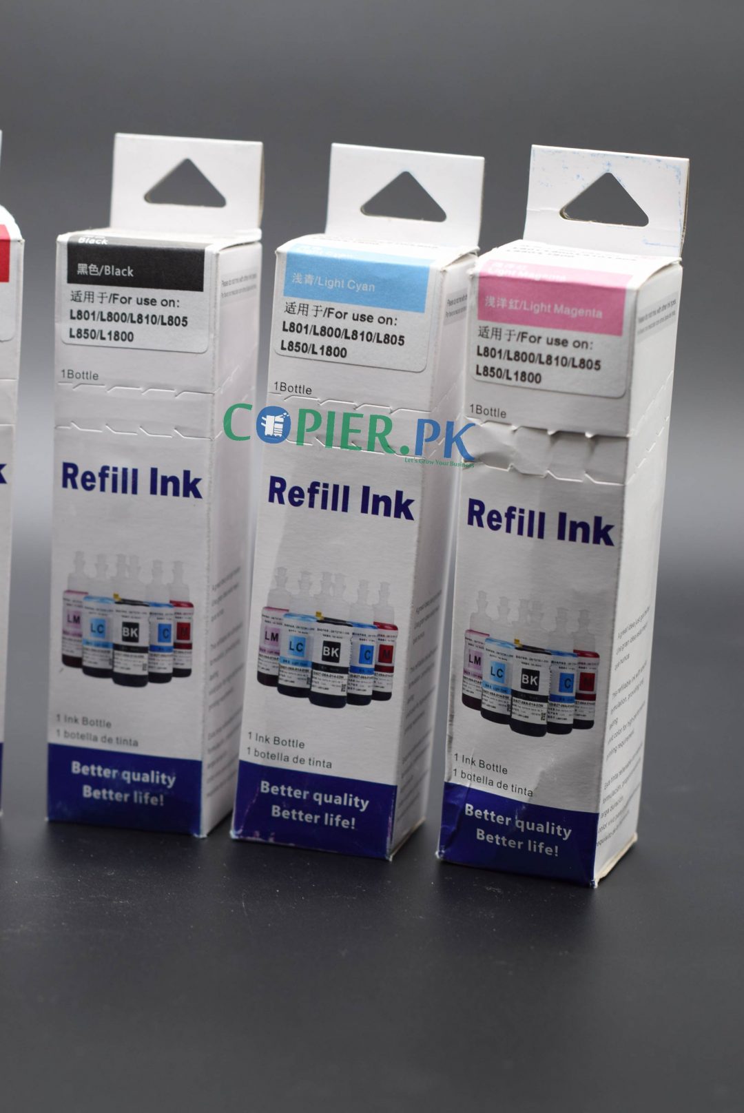 Epson Inkjet Series Printers Refill Ink Set Liquid Inks For L L L