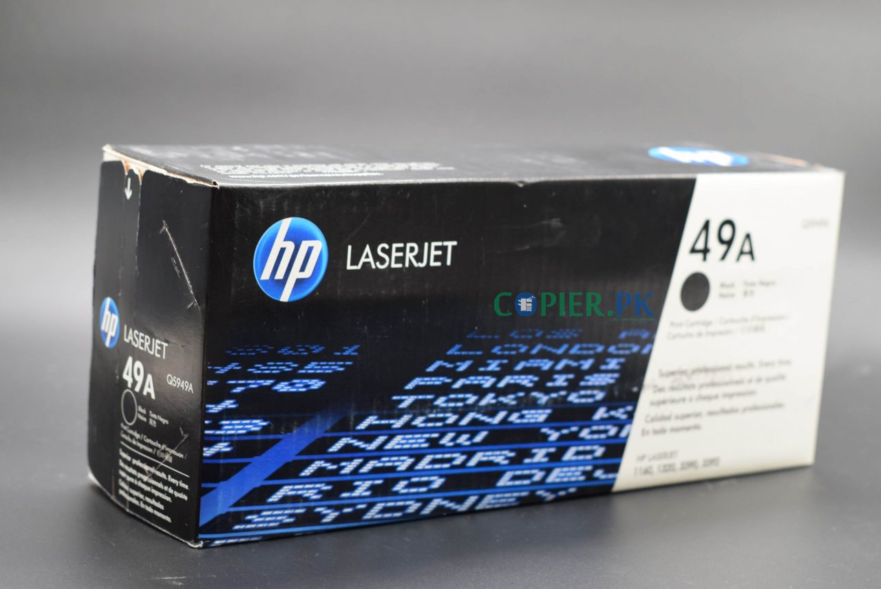 HP 49A Black Original LaserJet Toner Cartridge • Copier.Pk