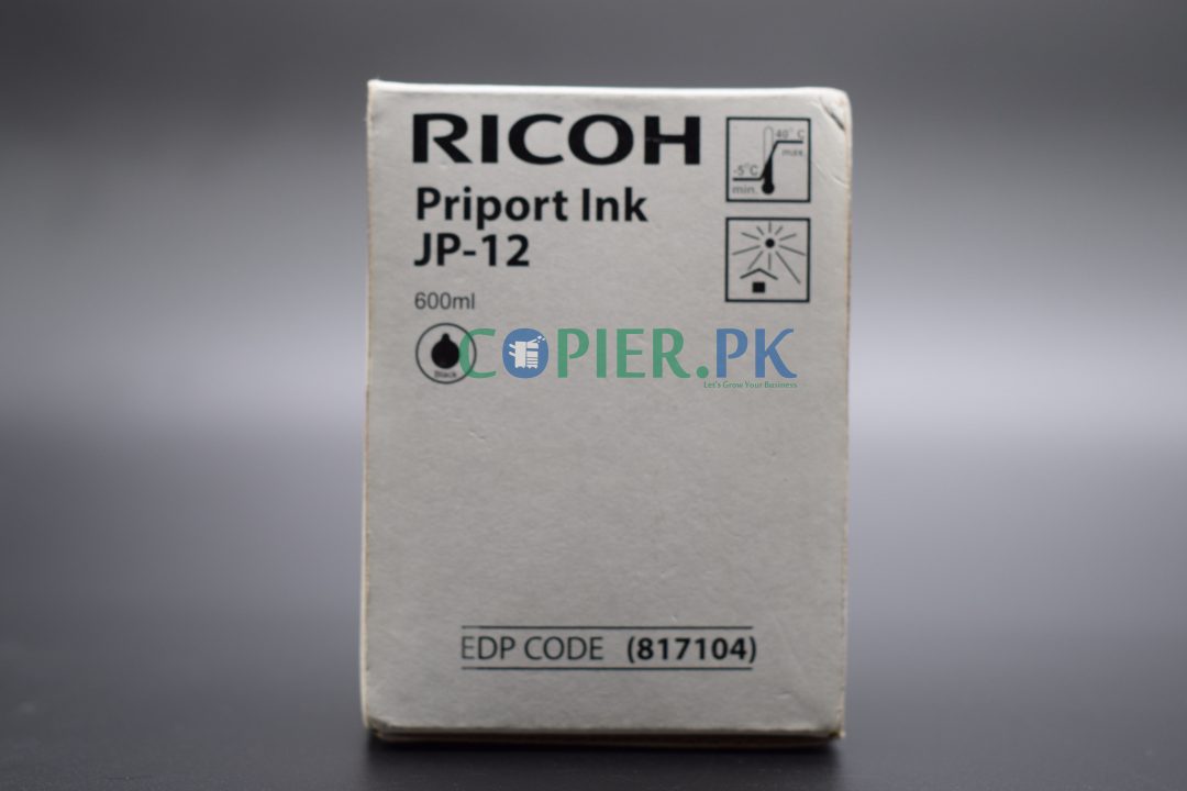 Ricoh Priport Jp-12 Ink Cartridge Price In Pakistan • Copier.pk