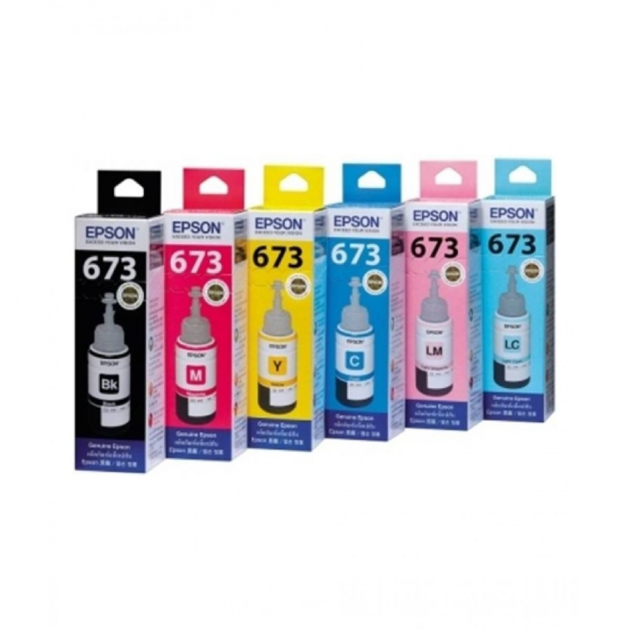 Epson Inkjet Series Printers Refill Ink Set (Original) For L805/L1800/L800