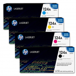 HP 124A Toner Cartrige Pack