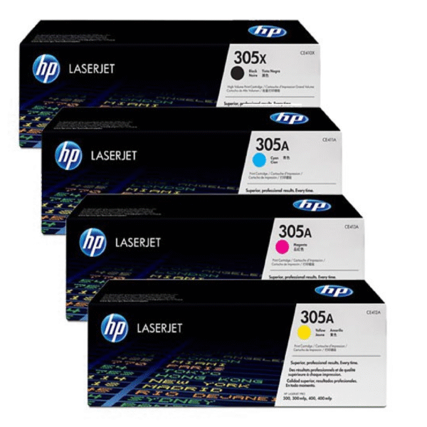 HP 305A Toner Cartrige Pack HP 305A Toner Cartrige Pack