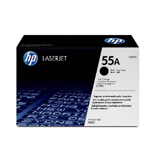 HP 55A Black LaserJet Toner Cartridge HP 55A Black LaserJet Toner Cartridge