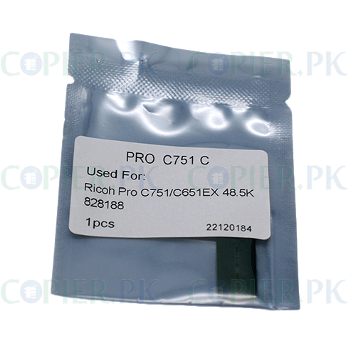 RICOH Pro C651EX/C751EX/C751 Toner Reset Chipset Cyan