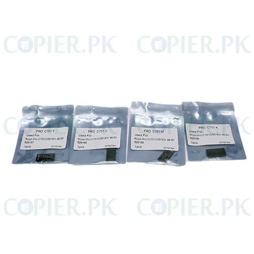 RICOH Pro C651EX/C751EX/C751 Toner Reset Chipset (CMYK) RICOH Pro C651EX/C751EX/C751 Toner Reset Chipset (CMYK)
