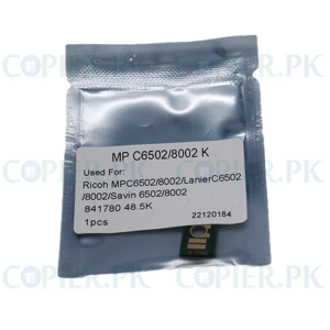 Ricoh MP C6502/8002 Color Toner Chipset Black
