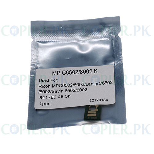 Ricoh MP C6502/8002 Color Toner Chipset Black
