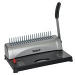 Texet Pro Manual Binding Machines/Binds 450 Sheets A4 12 Sheets Grey