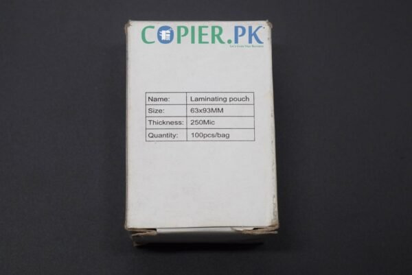 Laminating Pouch Film in Pakistan Copier.pk
