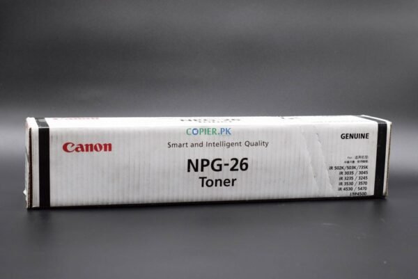 Canon NPG-26 Toner Cartridge Pakistan Copier.pk Canon NPG-26 Toner Cartridge Pakistan Copier.pk