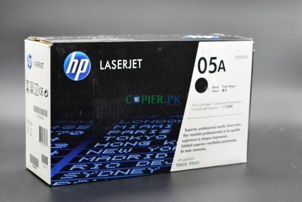 HP 05A Black Original LaserJet Toner Cartridge Pakistan Copier.pk