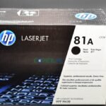 Hp 81 Black Original Toner Cartridge Pakistan Copier.pk