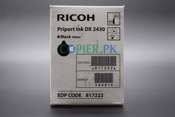 Ricoh DX-2430 Black Ink Cartridge in Pakistan Copier.pk Ricoh DX-2430 Black Ink Cartridge in Pakistan Copier.pk