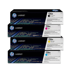 HP 126A Compatible LaserJet Toner Cartridge Set - Black