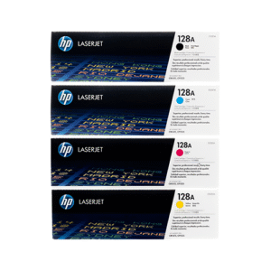 HP 128A Compatible LaserJet Toner Cartridge Set - Black