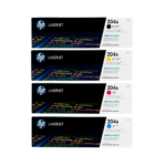 HP 204A Compatible LaserJet Toner Cartridge Set - Black