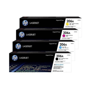 HP 206A Compatible LaserJet Toner Cartridge Set - Black