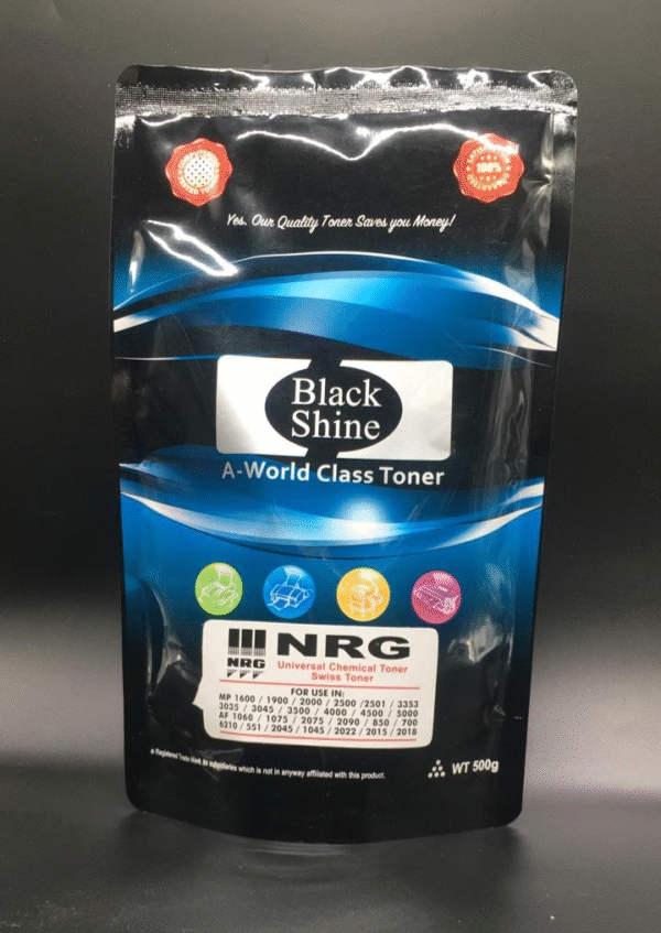 Ricoh Refill Bag Black Toner 500gm Blackshine (NRG) Ricoh Refill Bag Black Toner 500gm Blackshine (NRG)