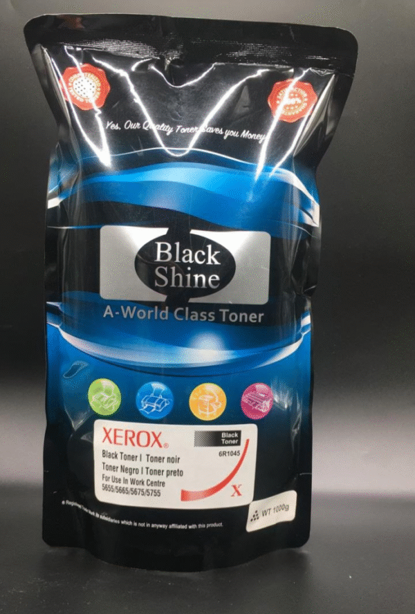 Xerox Refill Bag Black Toner 1000gm Blackshine